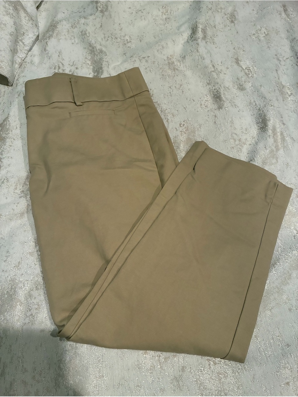 Women’s Slim Dress Pants in Khaki - Classic Tailored Fit